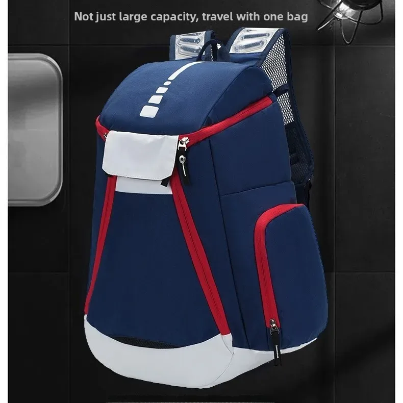 sac à dos d'entraînement pour badminton, sac de sport, sac à dos d'étudiant à double épaule avec coussin d'air pour activités de plein air, en tissu oxford durable, 20l