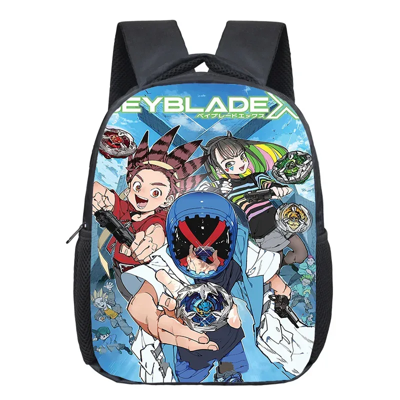 sac à dos anime beyblade 2026 pour garçons et filles, sac à dos harajuku, sac à dos décontracté pour étudiants, sac de voyage à grande capacité avec fermeture éclair, mochila