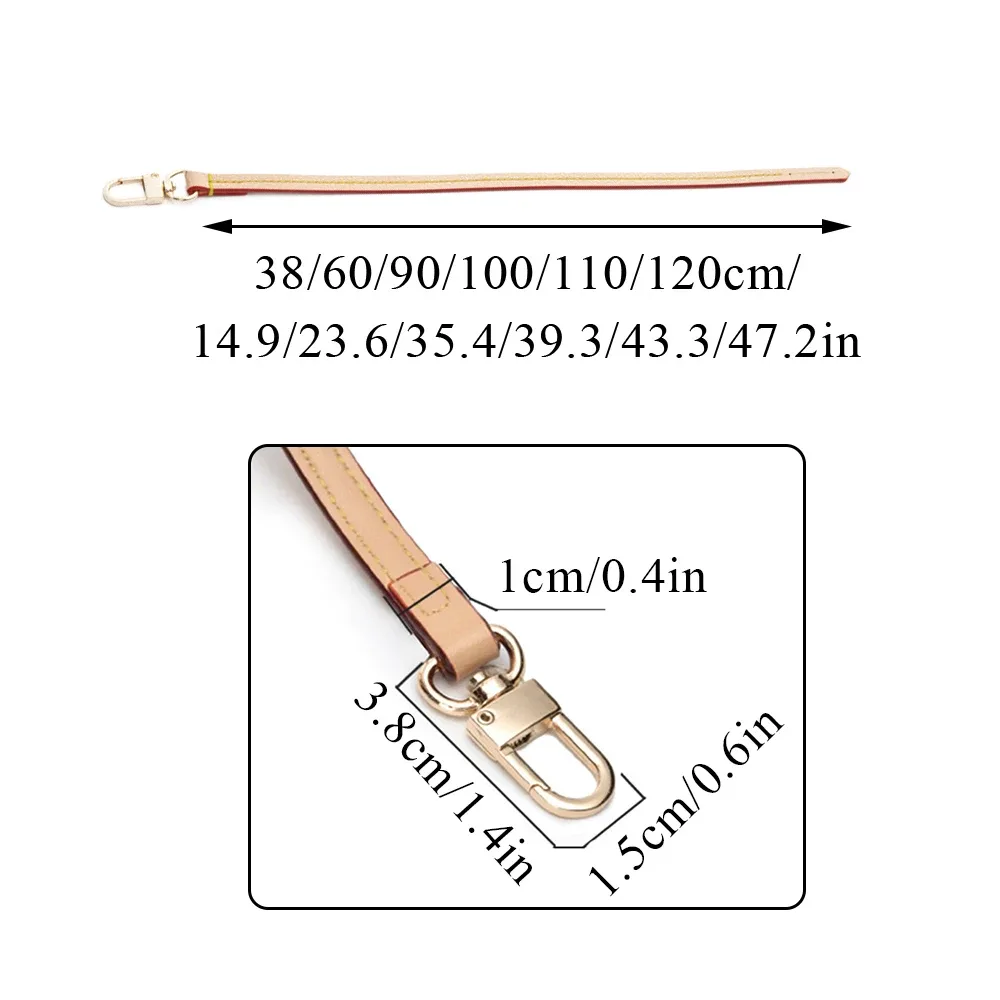 sangle de remplacement pour sac à main, poignées solides pour documents, poignée amovible, ceinture de sac à la mode, nouveau sac à bandoulière, 60-110cm de long