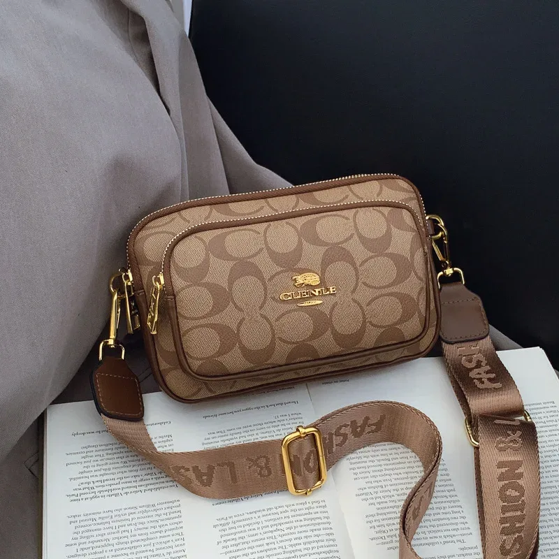 sac bandoulière à motif circulaire original : luxe rétro, tissu durable, sangle réglable. idéal pour un usage quotidien/professionnel/sociale.