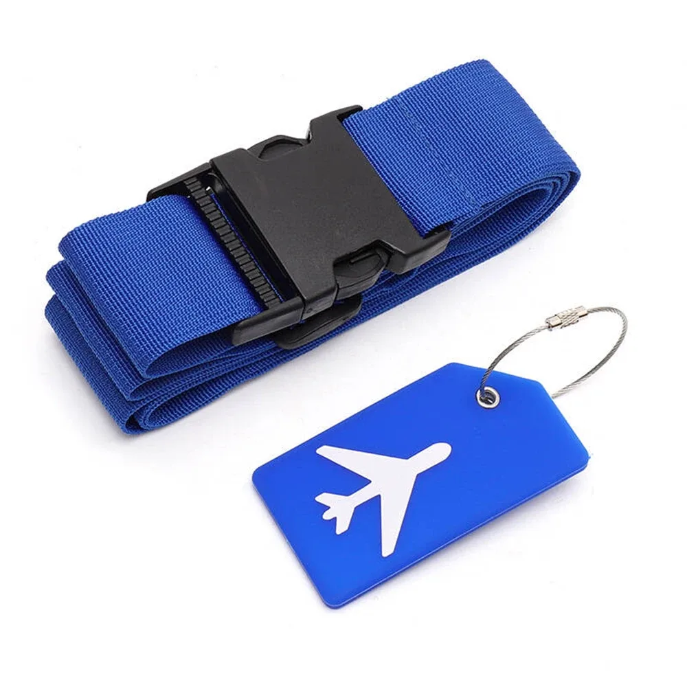 ceintures bagage étiquettes rose avion blanc tissu élastique nylon voyage adaptées bagages multiples couleurs