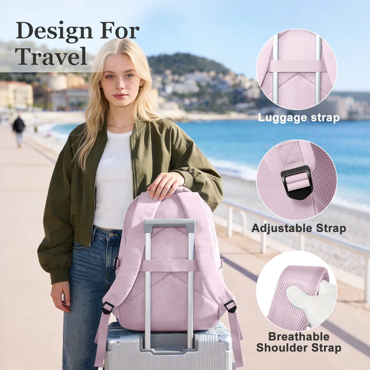 sac à dos scolaire pour adolescentes, sac à dos pour ordinateur portable de grande capacité, sacs d'école pour filles et garçons, sac à dos ergonomique à la mode, sac à dos décontracté