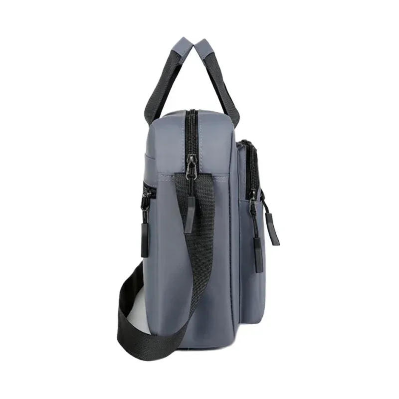 porte documents oxford hydrofuge vert dore bleu noir commerce portable simple double epaule voyage bureau