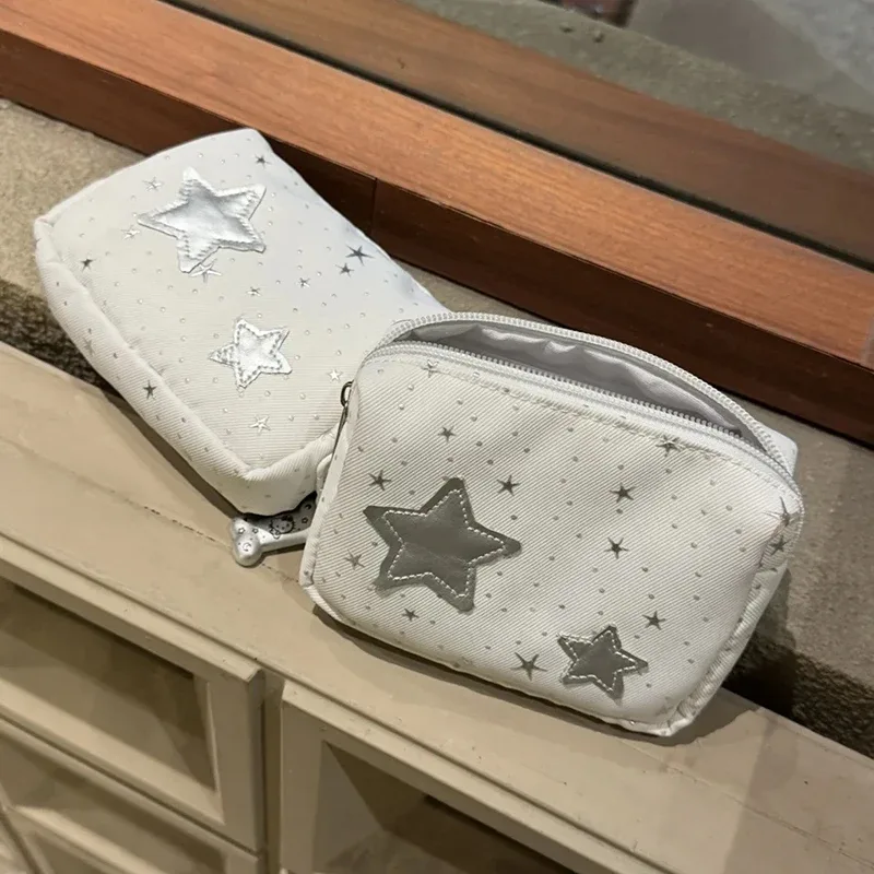 nouvelle trousse de maquillage star elements, mini sac de rangement multifonctionnel de voyage, pochette portable pour femmes