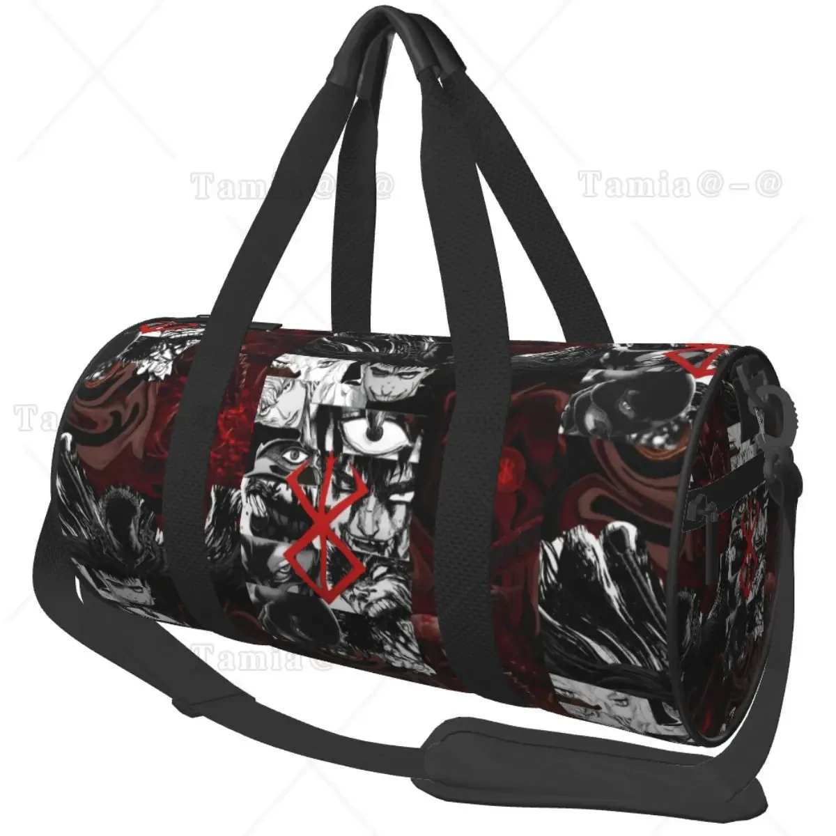bereserk-sac de sport étanche avec poche pour homme et femme, anime japonais, sac à dos de voyage, sac de week-end, sac de sport de natation