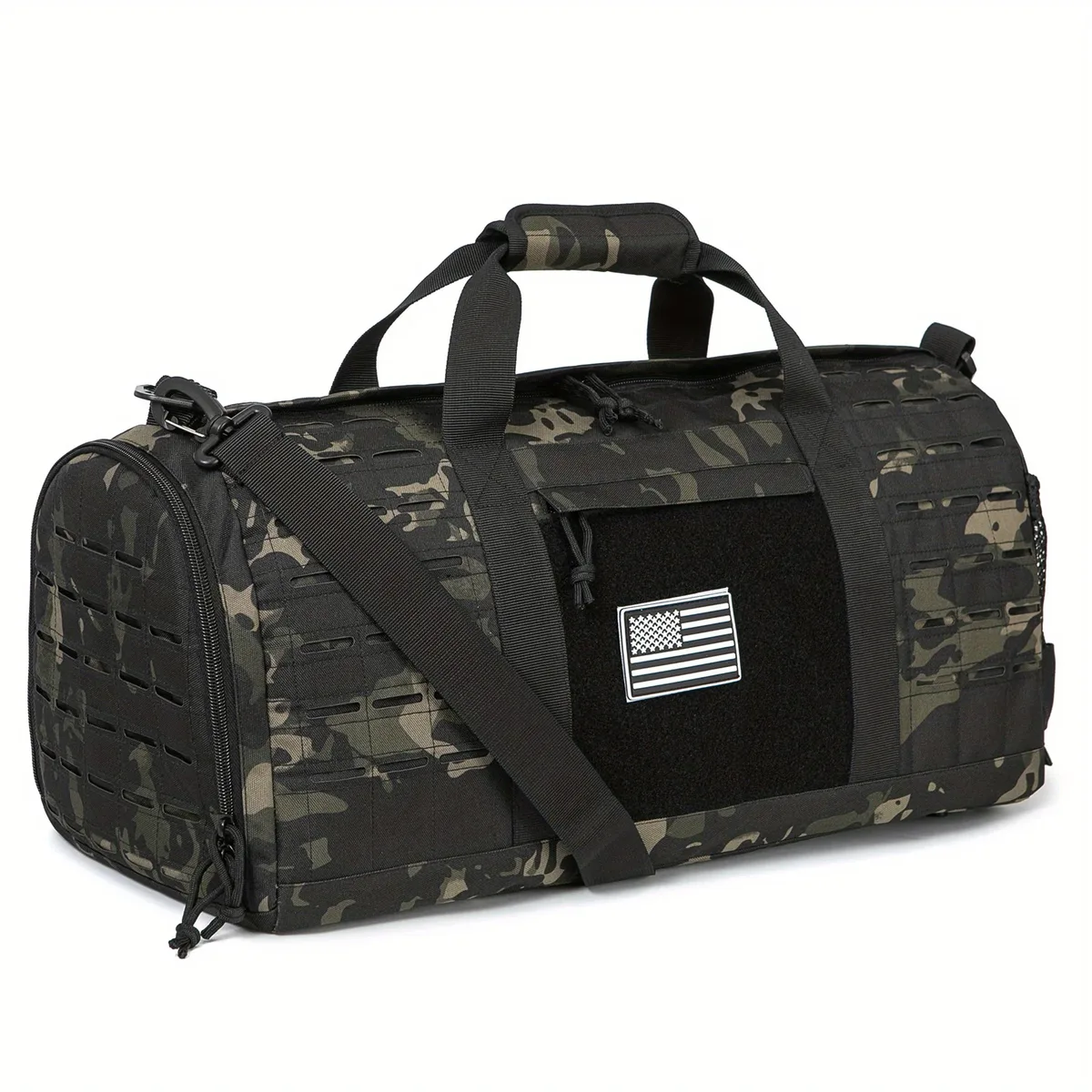 sac de sport 40l, sac de voyage tactique pour hommes, sac d'entraînement physique avec chaussures, basket-ball, sacs de week-end en plein air