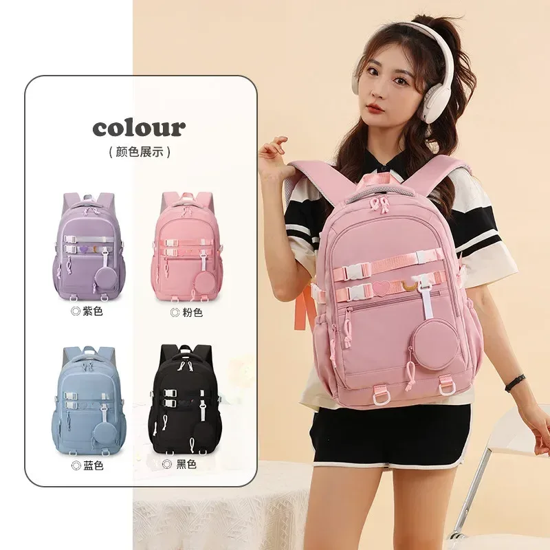 sacs à dos d'école graphiques katseye pour femmes et filles, sacoche pour ordinateur portable, cartable pour adolescentes, cadeaux pour fans de katseye