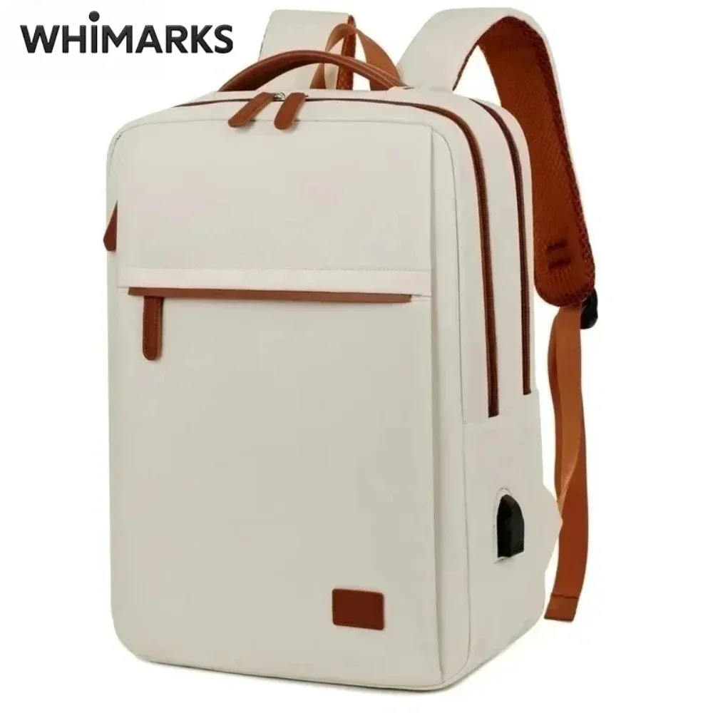 sac à dos whimarks de grande capacité, élégant et simple, idéal pour les trajets quotidiens, le bureau, les voyages, les ordinateurs portables, les étudiants et l'école.