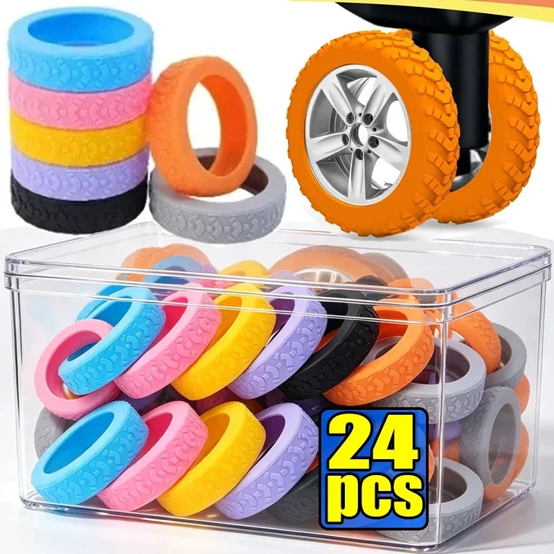 protègeroues silicone couleurrose jaune bleu orange marron dore taillexl s m protectionsilicone antibruit voyage accessoire