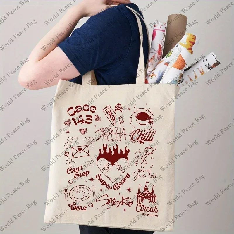 sac voyage toile beige motifs rouges 145 chill super board décoration vintage usage voyage