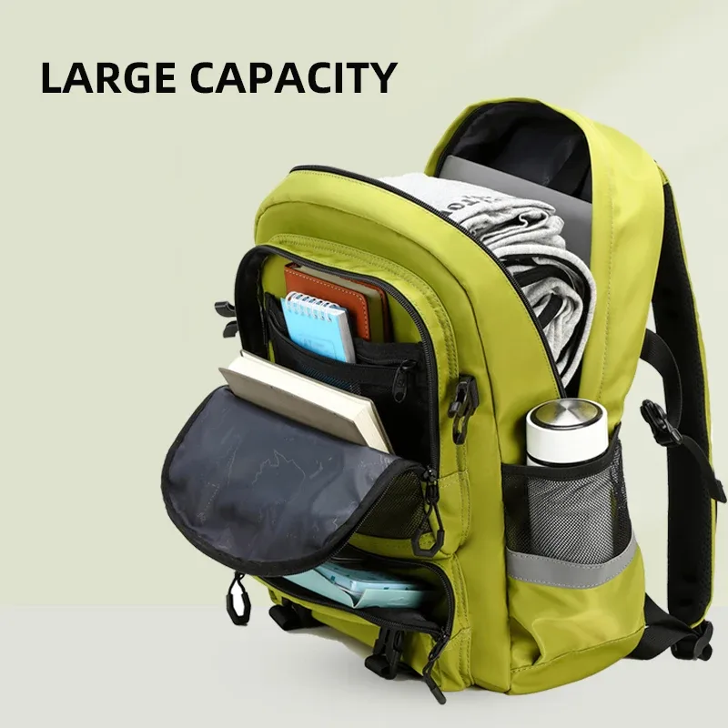 nouveau sac à dos de voyage grande capacité pour femmes, imperméable, tendance, sacs à dos pour ordinateur portable 15/17/20 pouces pour filles, cartable pour garçons
