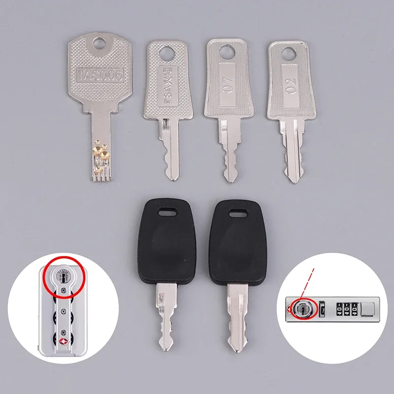 cadenas clé bagage métallique kaki rose vert gris rouge serrure tsa universelle sécurité voyage
