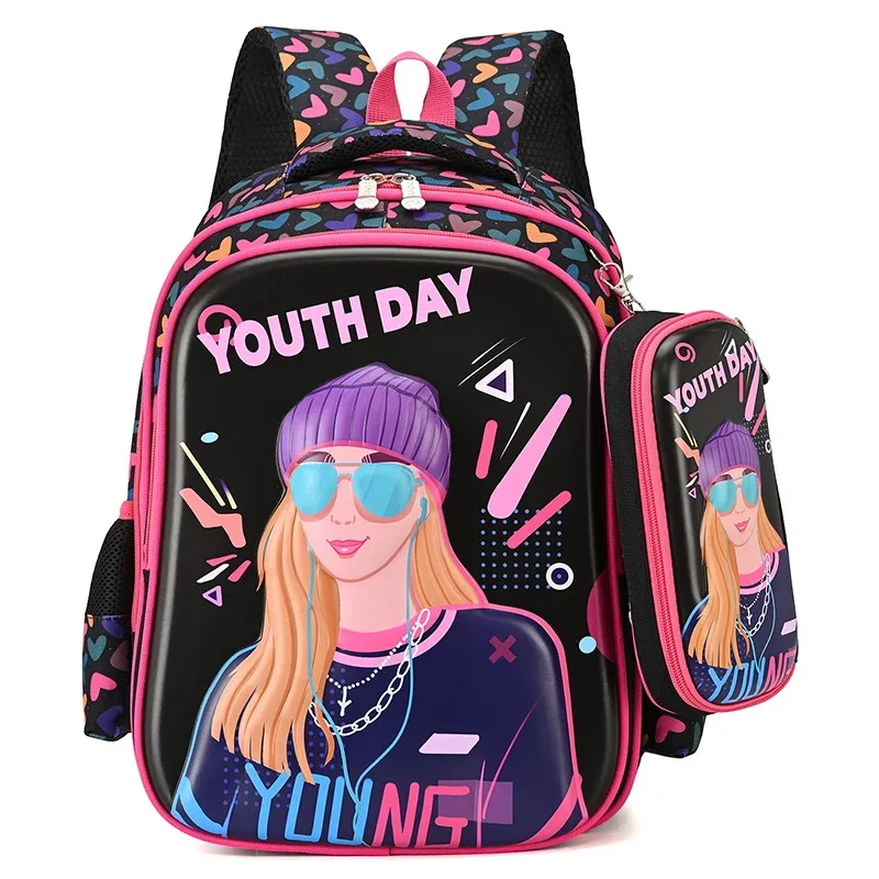 sac à dos pour enfants, sacs d'école pour filles et garçons, sac à dos orthopédique imperméable pour l'école primaire, sac à livres, mochila infantil