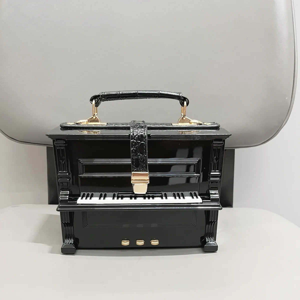 sacs à main et sacs à main de luxe pour femmes, sac à bandoulière en forme de piano, sacs faits à la main, sacoche, sac de banquet