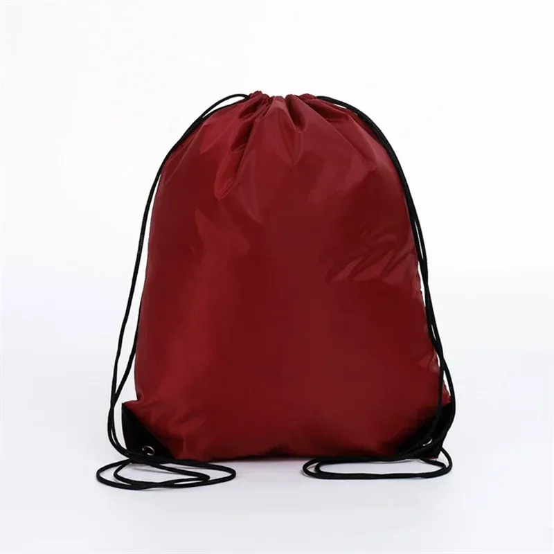 sac dos polyester vert noir jaune violet blanc bleu beige rose gris argent orange rouge petite taille ouverture haut cordonnement voyage sport école