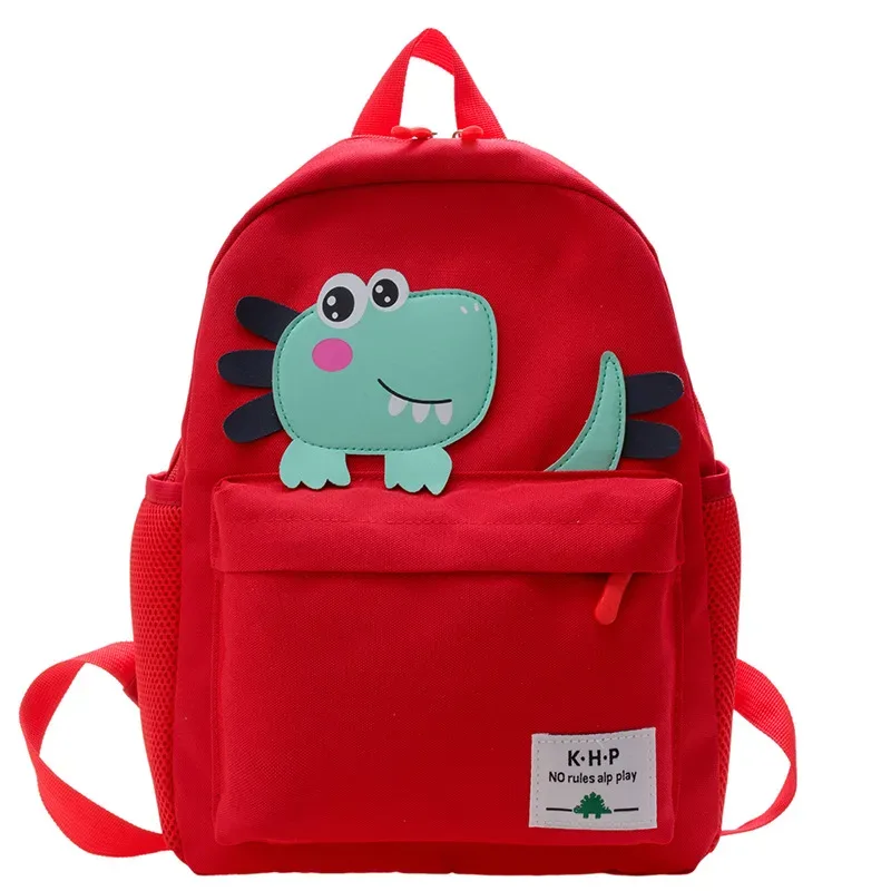 sac à dos de maternelle personnalisé pour garçons et filles, sac à dos de dinosaure pour enfants, cadeau de broderie