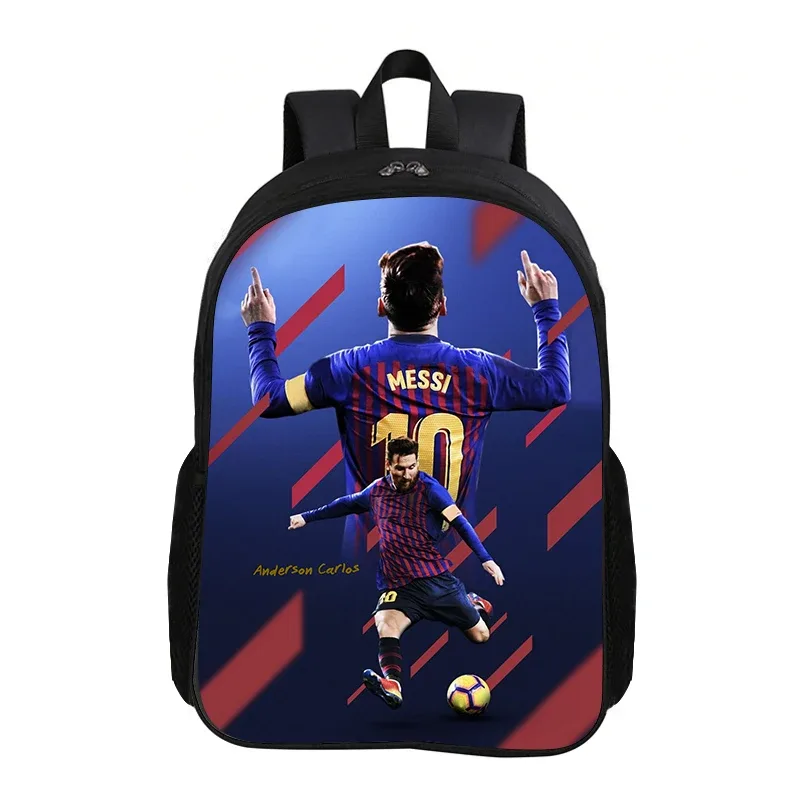 sac à dos m-messi pour l'école et les voyages, sac à dos de sport pour enfant, sac à dos de football pour enfant, sac à dos de star du football, cadeau