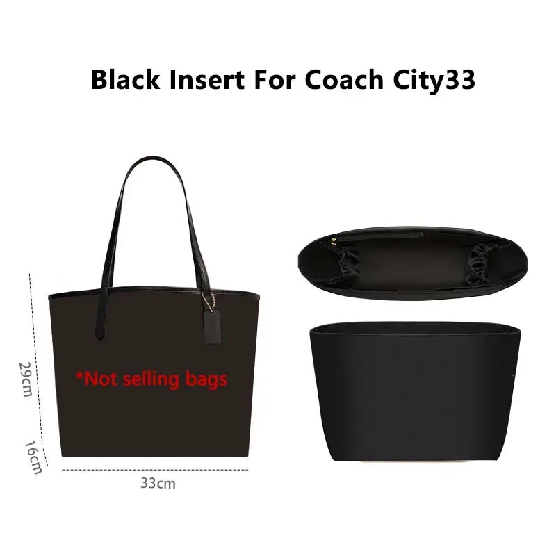 organisateur de sac en nylon souple et durable pour city 33, accessoire de rangement intérieur pour sac à main, idéal comme cadeau