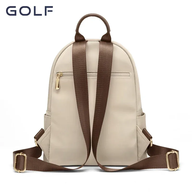 golf-petits sacs à dos anti-vol avec fermeture éclair pour femme, sacoches d'école pour étudiants, tendance 2024
