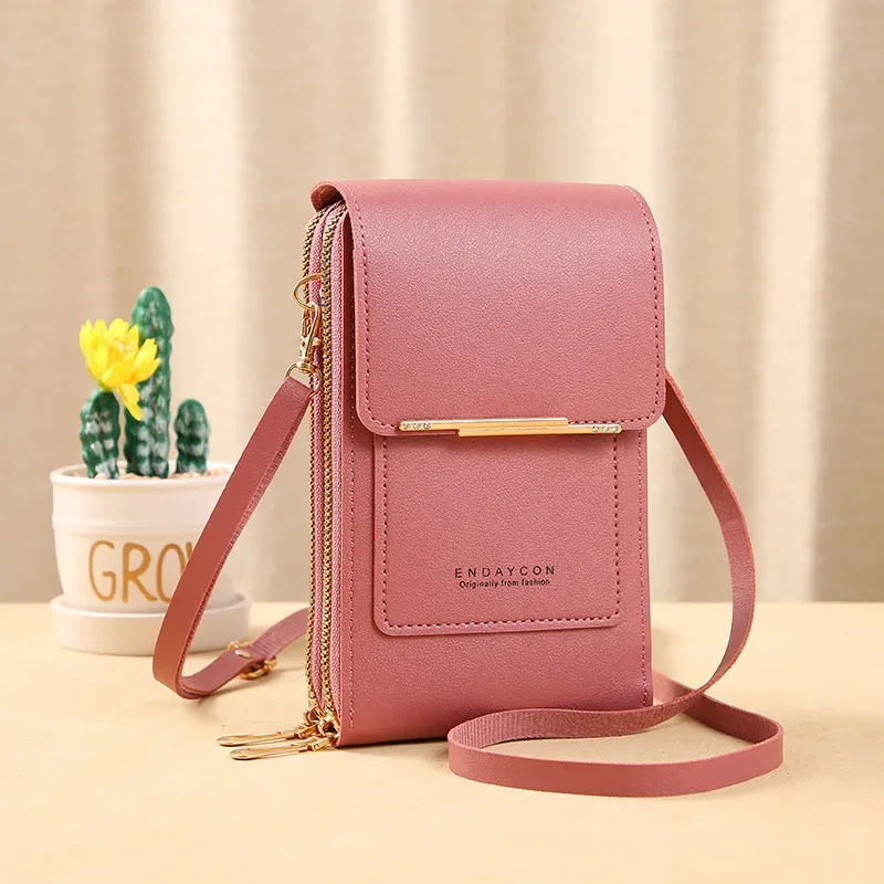 écran tactile téléphone portable femmes sacs portefeuilles en cuir souple sacs à main sacs à bandoulière pour femmes petit sac à main sacs pour femmes bon marché
