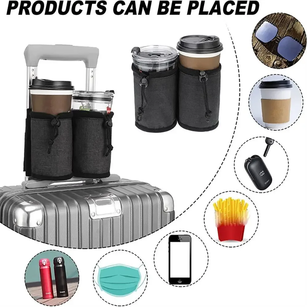 sac de rangement pour tasses à café, porte-gobelet à lait, porte-gobelet à thé, housse de gobelet à bagages, étui à bagages, accessoires