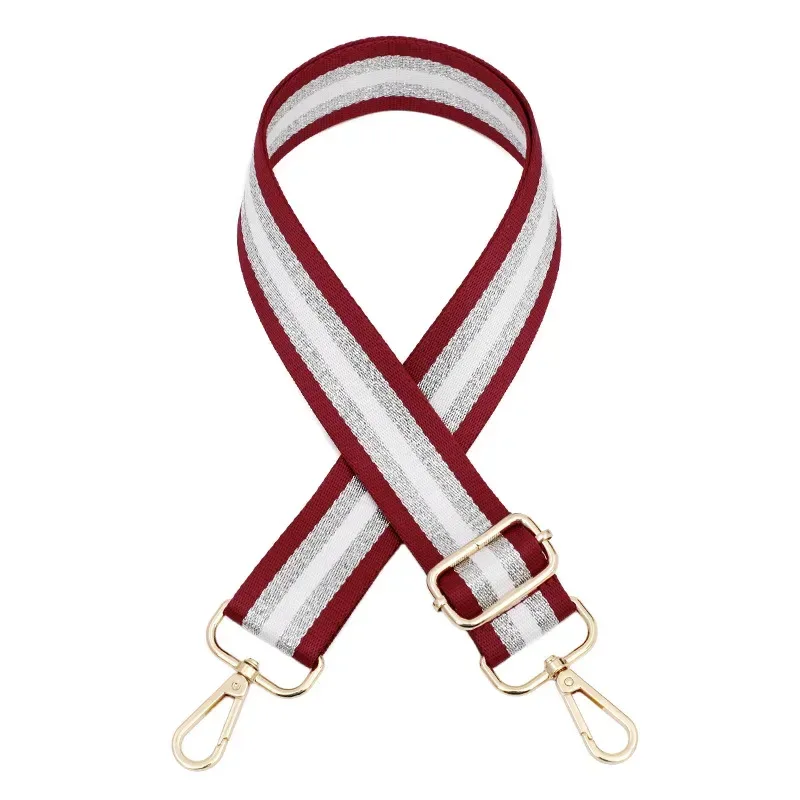 deepeel – sacs à bandoulière pour femmes, sangle de couleur argent soie 80 ~ 3.8cm, sangles réglables, remplacement à une épaule, accessoires de sac à bandoulière, 130cm
