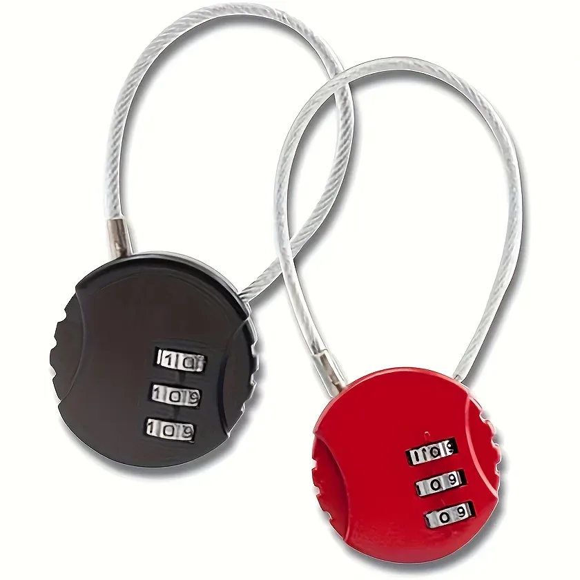 serrure à code combiné, serrure de sécurité à chiffres pour valise, sac à dos, casier de gym, tiroir
