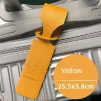 étiquette bagage simili cuir motif avion texte voyage couleur multiple usage identité valise nom adresse