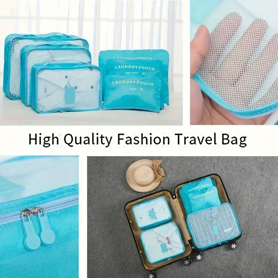 organisateur voyage nylon fleur rose gris rouge kaki vert violet marron orange noir beige transparence pratique elégant compression vêtement cosmétique toilette