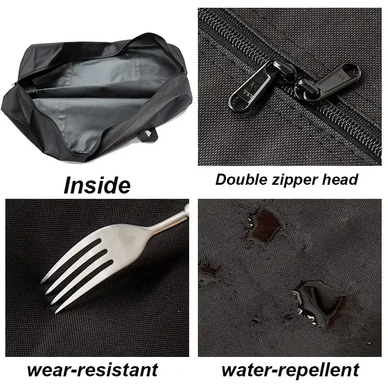 sac de rangement grande capacité pour tente de camping, sac de déménagement robuste en oxford, sac de voyage étanche avec poignée pour pique-nique, sac de transport pour outils, offre spéciale