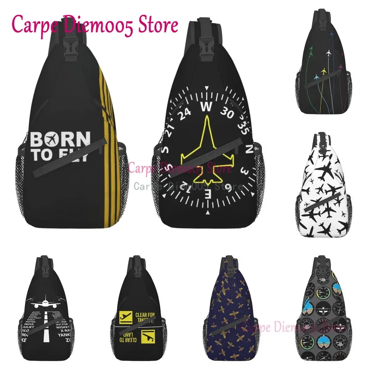 sac à bandoulière à rayures captain pour hommes, sac à dos à bandoulière pour randonnée