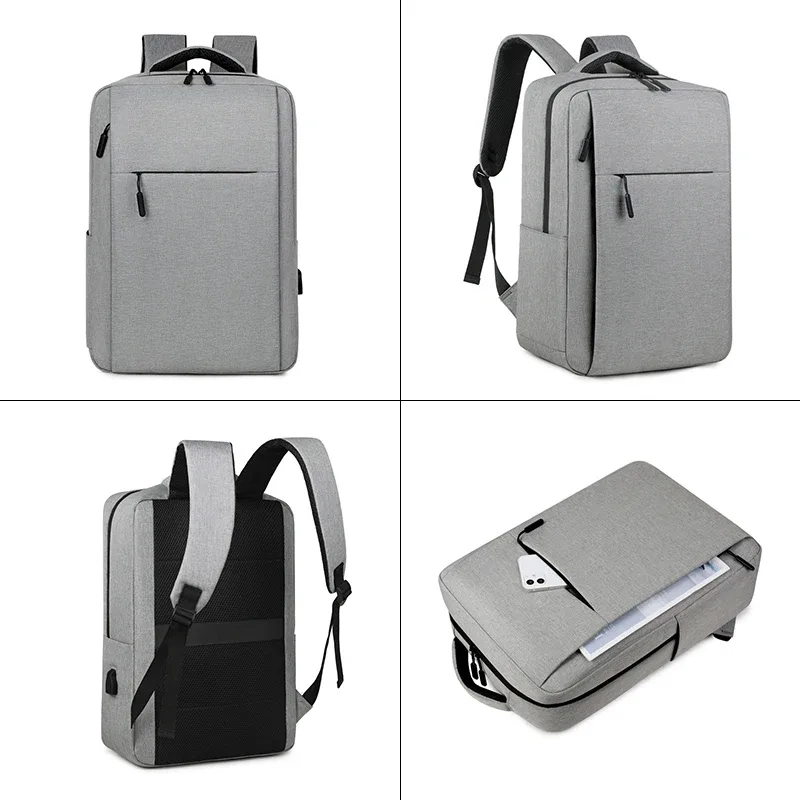 sac à dos personnalisé avec logo, sacoche pour ordinateur portable en nylon de 15 et 17 pouces, sac cadeau, sac à dos pour hommes d'affaires, image et nom imprimés
