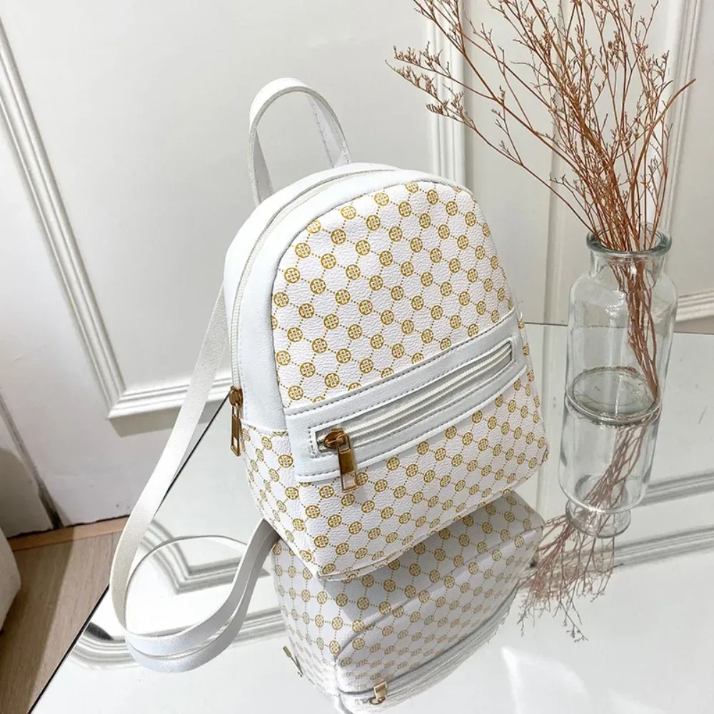 sac à main en pu pour femmes, couleur unie, épaule simple, nouvelle marque tendance, mignon, sac à bandoulière et sac à dos décontracté, style frais et doux