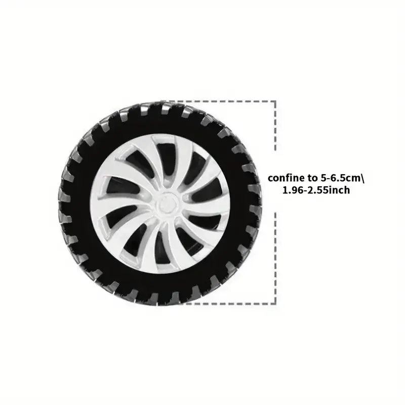 8 pièces/paquet, protections de roues en silicone à texture épaisse pour bagages, réduisent le bruit, couvre-roues pour bagages de voyage, accessoires pour bagages