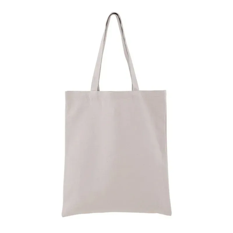 sac fourre-tout en toile vierge, sac de shopping écologique, sacs à bandoulière en toile haut de gamme, logo personnalisé
