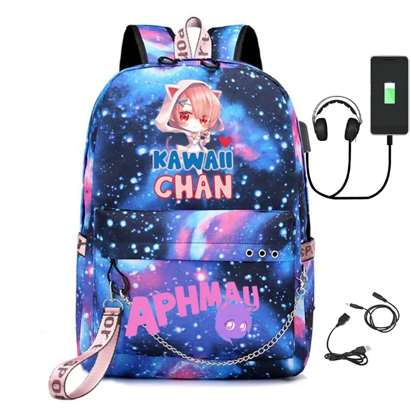 sac à dos usb en toile pour hommes, sac à bandoulière avec étui à crayons, pour garçons et filles