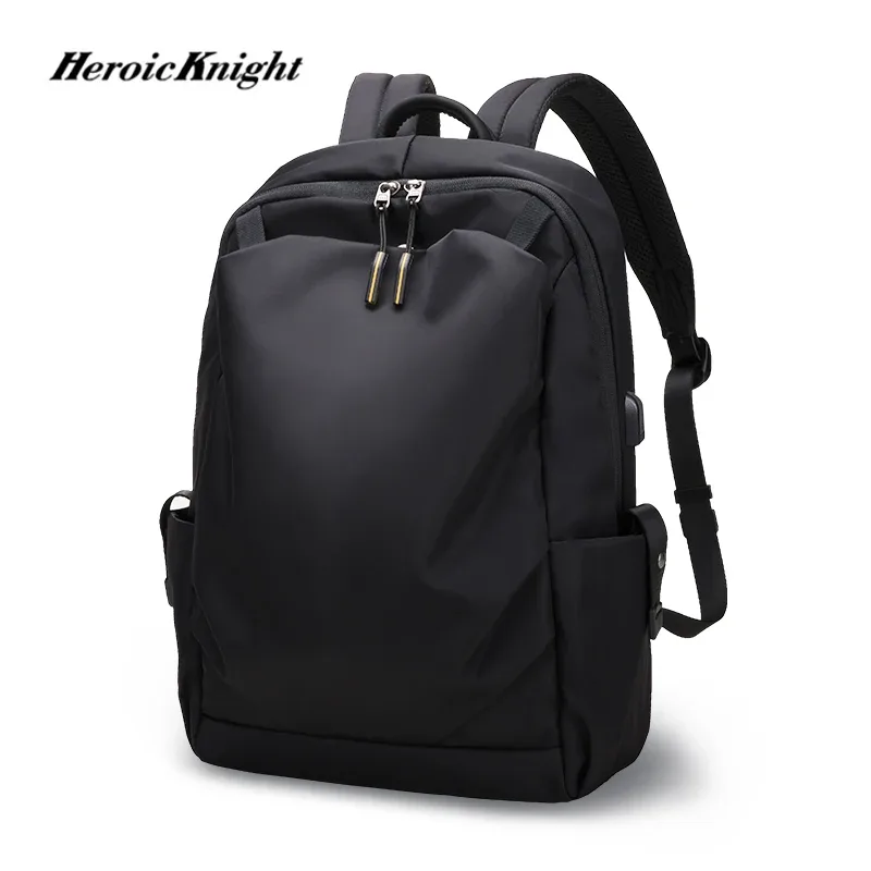 heroic knight-sac à dos étanche pour homme, sac pour ordinateur portable 15.6 ", chargement usb, sac de voyage, école sr, coréen, nouveau
