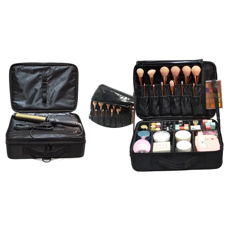 nouvelle mode femmes sac cosmétique voyage maquillage professionnel boîte de maquillage cosmétiques pochette sacs trousse de beauté pour maquilleur