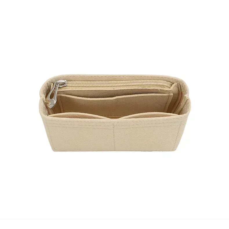 organisateur de sac en feutre pour mini sac fourre-tout timid, insert de rangement intérieur pour sacs à main, organisateur de sacs de taille mini