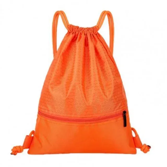 sac à dos simple avec poche à cordon de serrage pour sport de plein air, sac à dos de fitness pour hommes et femmes, sacs de basket-ball légers, sac à fermeture éclair oxford