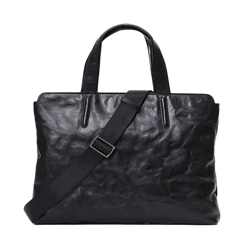 porte-documents fin/léger pour homme, sacoche pour ordinateur portable en cuir véritable, sac à main pour homme, sac à bandoulière/sac à main pour documents, sacs à main pour homme