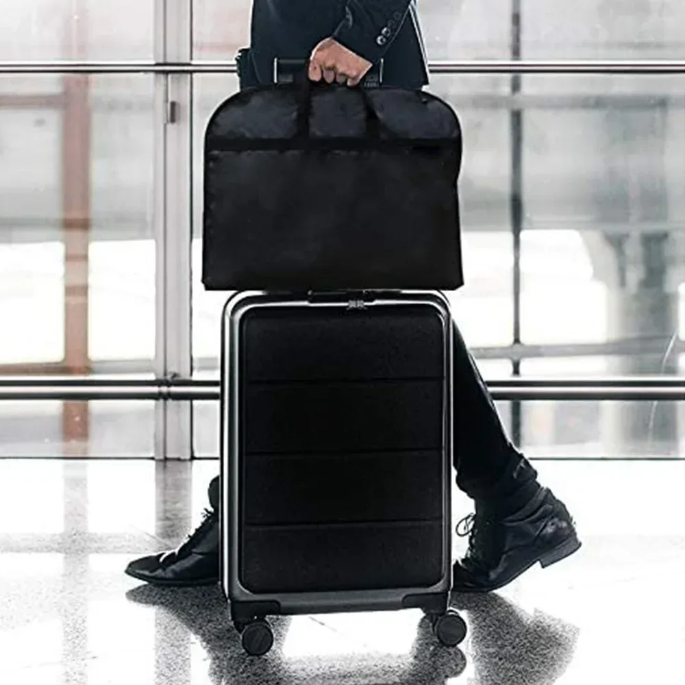 sac de protection de vêtement anti-poussière, housse de vêtements entièrement fermée avec fermeture éclair, sacs à vêtements suspendus, sac de rangement de vêtements durable