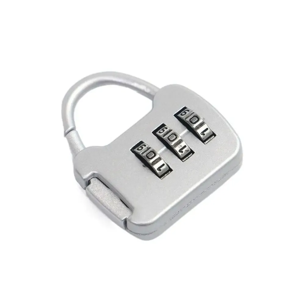 cadenas verrouiller métal code numérique portable pratique marron dore rose orange voyage petite taille