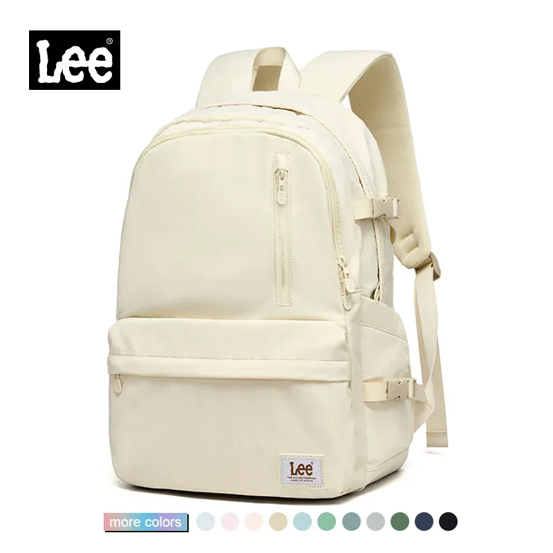 lee marque élégant unisexe ultraléger oxford école sac à dos homme femmes 15.6 pouces ordinateur portable sac d'école dames rose rouge meilleur cartable