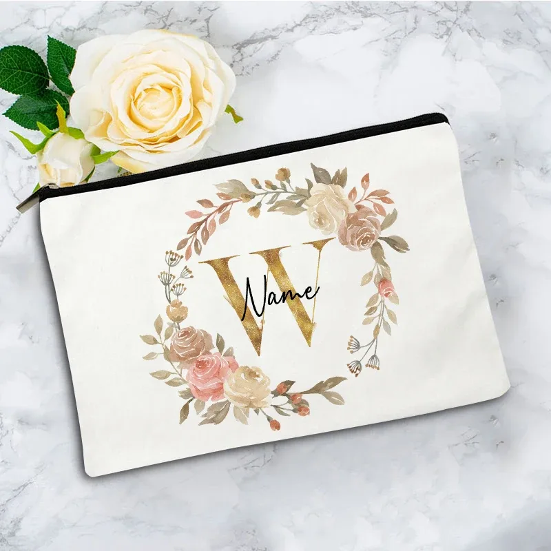 pochette à cosmétiques personnalisée pour mariage, pochette à cosmétiques pour fête, pochette à cosmétiques individuelle, sac de maquillage en toile de voyage, organisateur, cadeaux pour femme