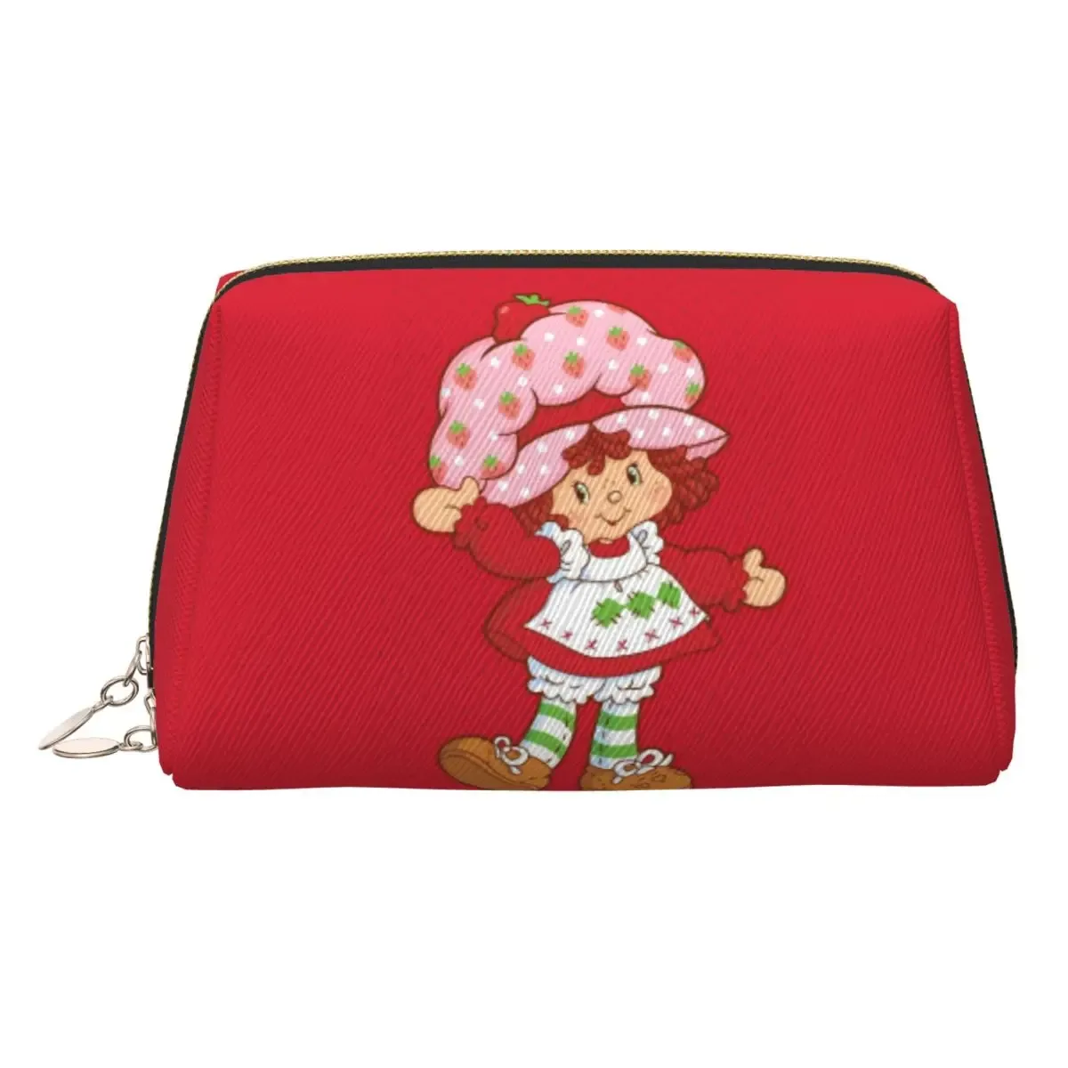 fraise shortcake fille dessin animé anime femmes sac cosmétique voyage maquillage organisateur pochette de rangement de toilette dopp kit étui