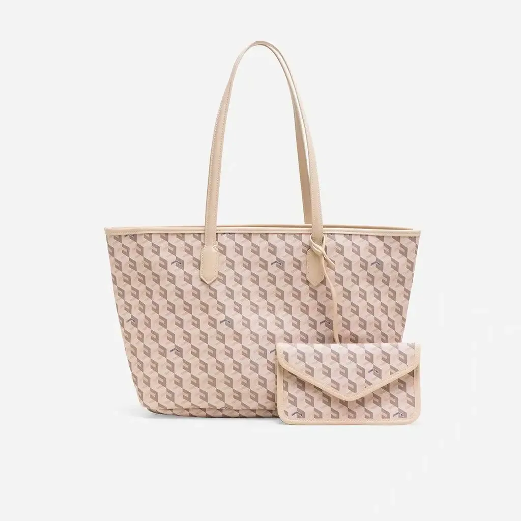 sac fourre-tout grande capacité assorti mère et fille, sac de shopping tendance pour femme, sac à main polyvalent à bandoulière