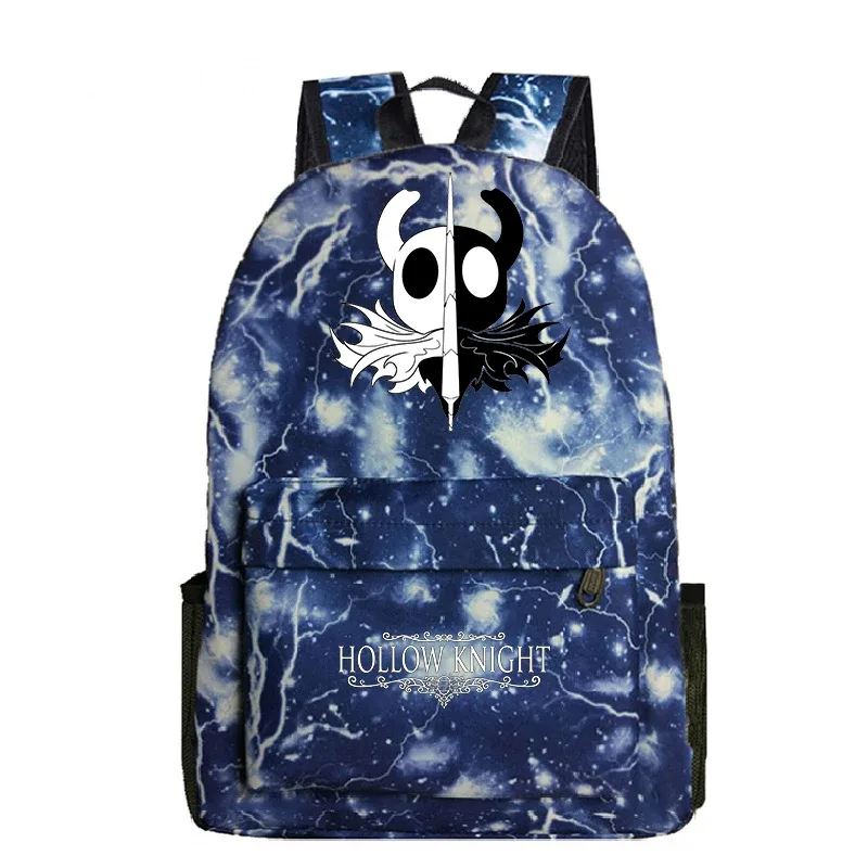 sac à dos hollow knight pour étudiants, sacs d'école pour adolescents, sacs à dos pour garçons, cartable de dessin animé pour enfants, sac à dos de voyage pour ordinateur portable, sac d'extérieur