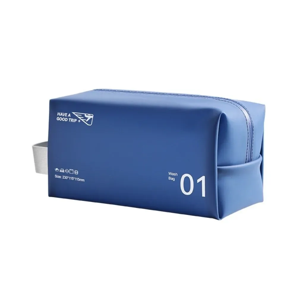 sac de toilette de voyage multifonctionnel en pvc, fermeture éclair étanche, sac à cosmétiques, sac de rangement de grande capacité pour femmes et hommes