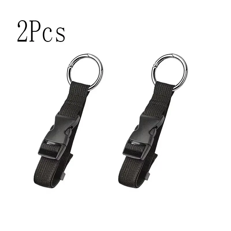 ceinture fixation sac nylon robuste anneau metail boucle forte transport voyage shopping aventure plein air